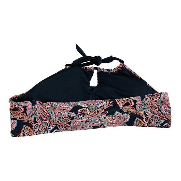 Time and Tru Women's Plus High Neck Keyhole Bikini Top Swimwear Size 3X - Picture 3 of 5